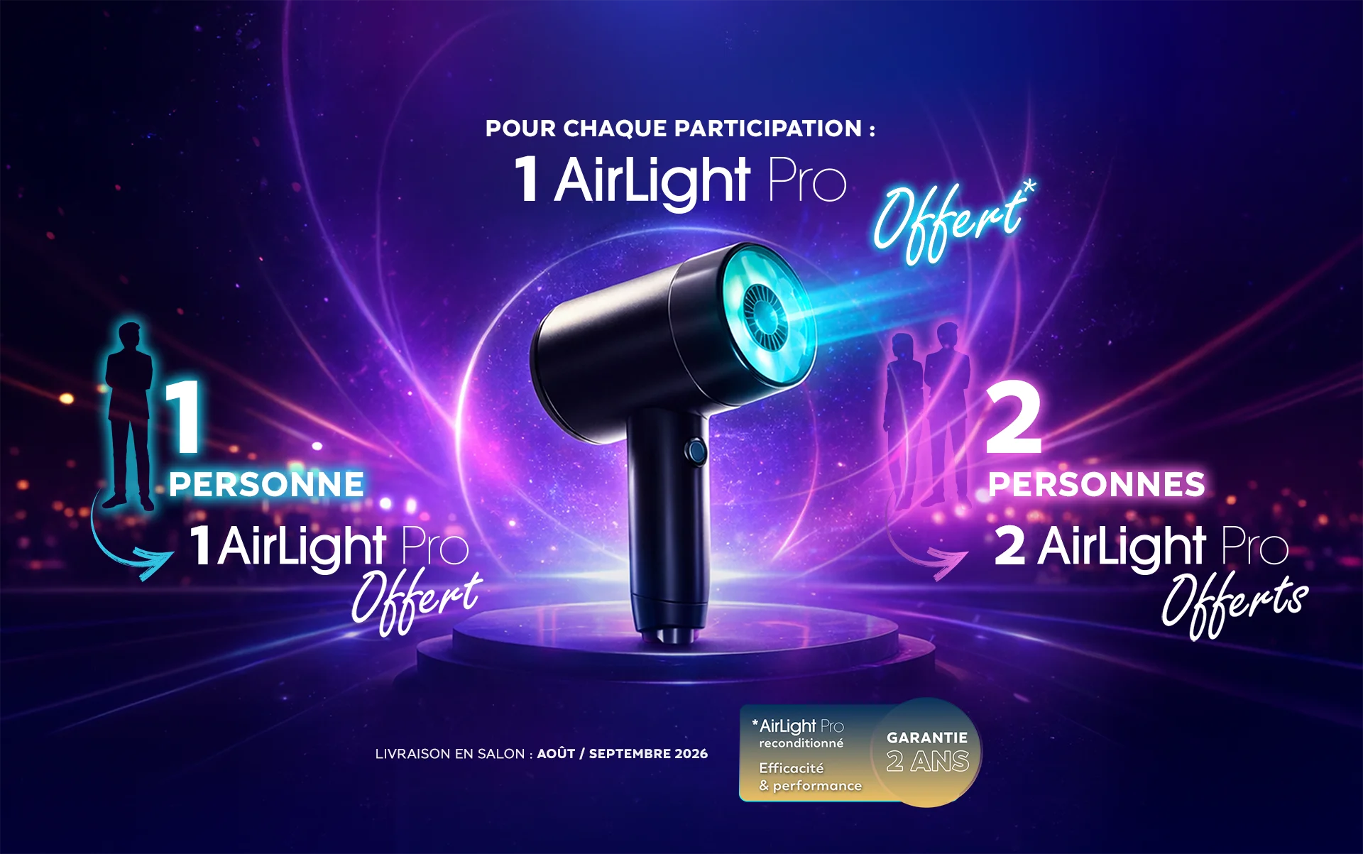 Airlight Pro offert – Salon Booster Live 2026
